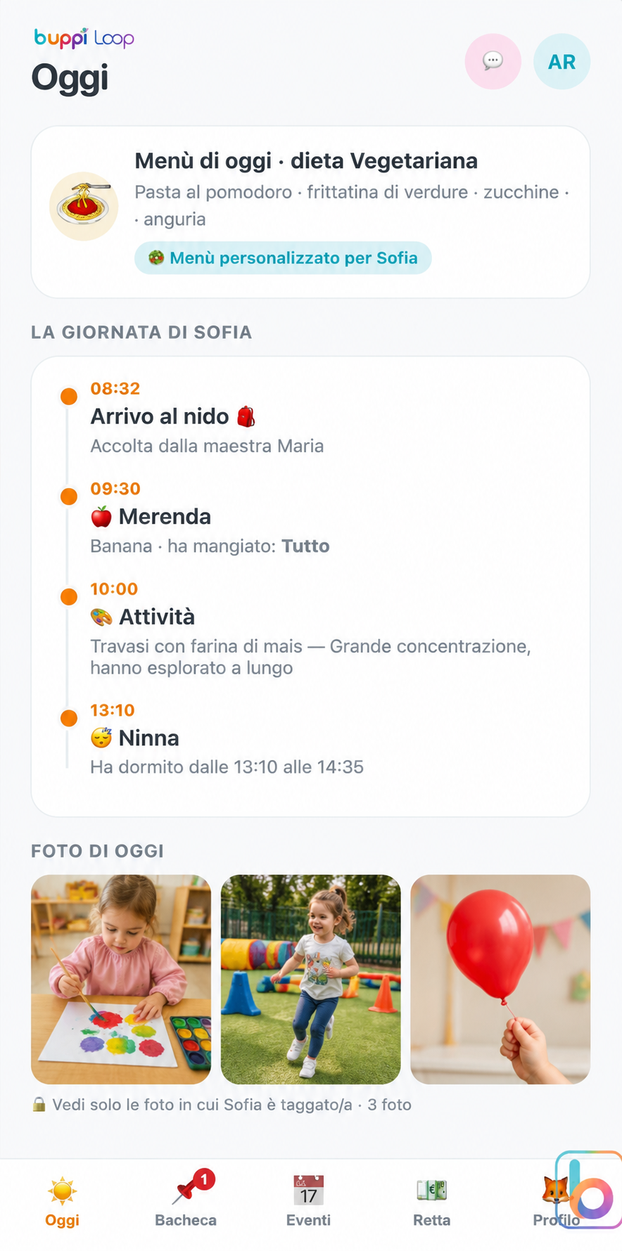 Buppi Loop — la giornata del bambino